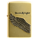 Zippo Flying Wings (Ancient Gold) Windproof Lighter ZA-1-2D